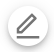 A white circle with a pencil in it
Description automatically generated